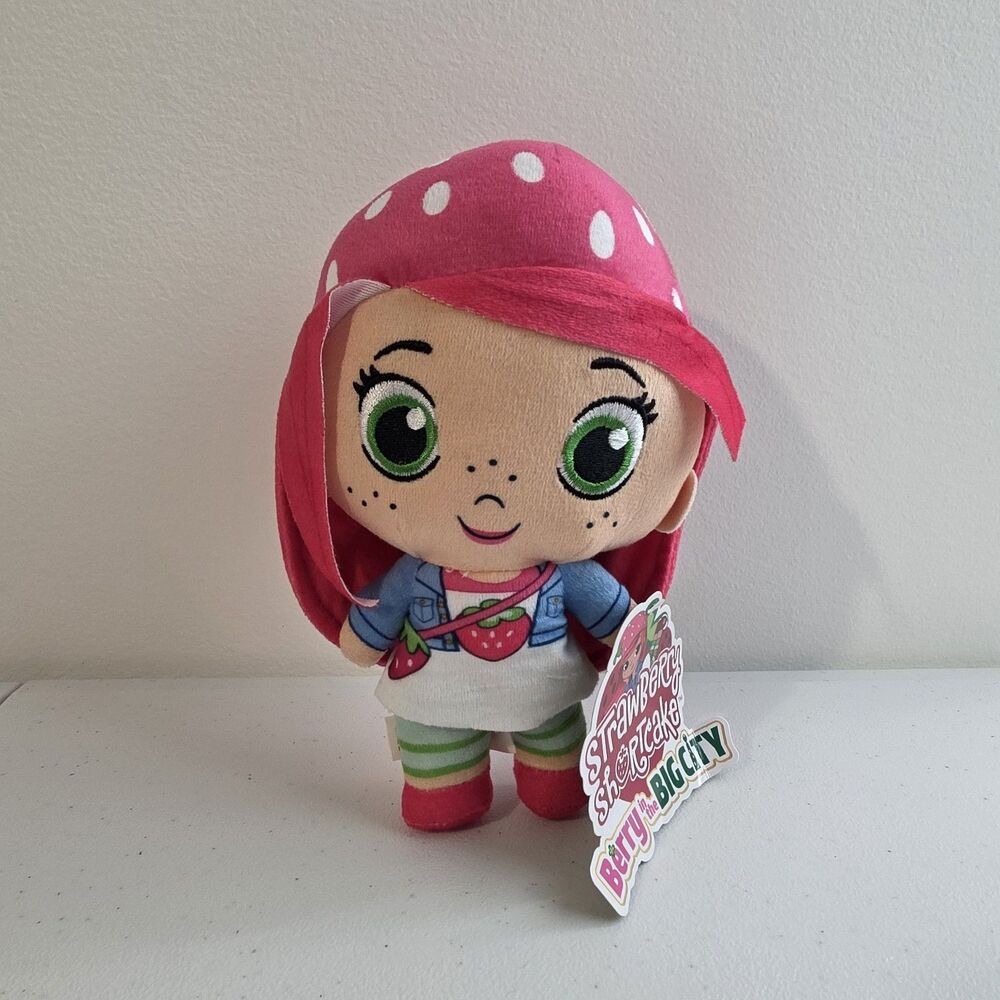 Strawberry Shortcake Berry In The Big City 7" Plush Brand New 2025 Toy Factory